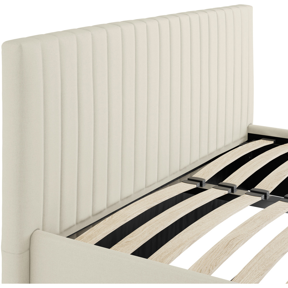 LPD Home Berlin Milk King Size Ottoman Bed Image 6