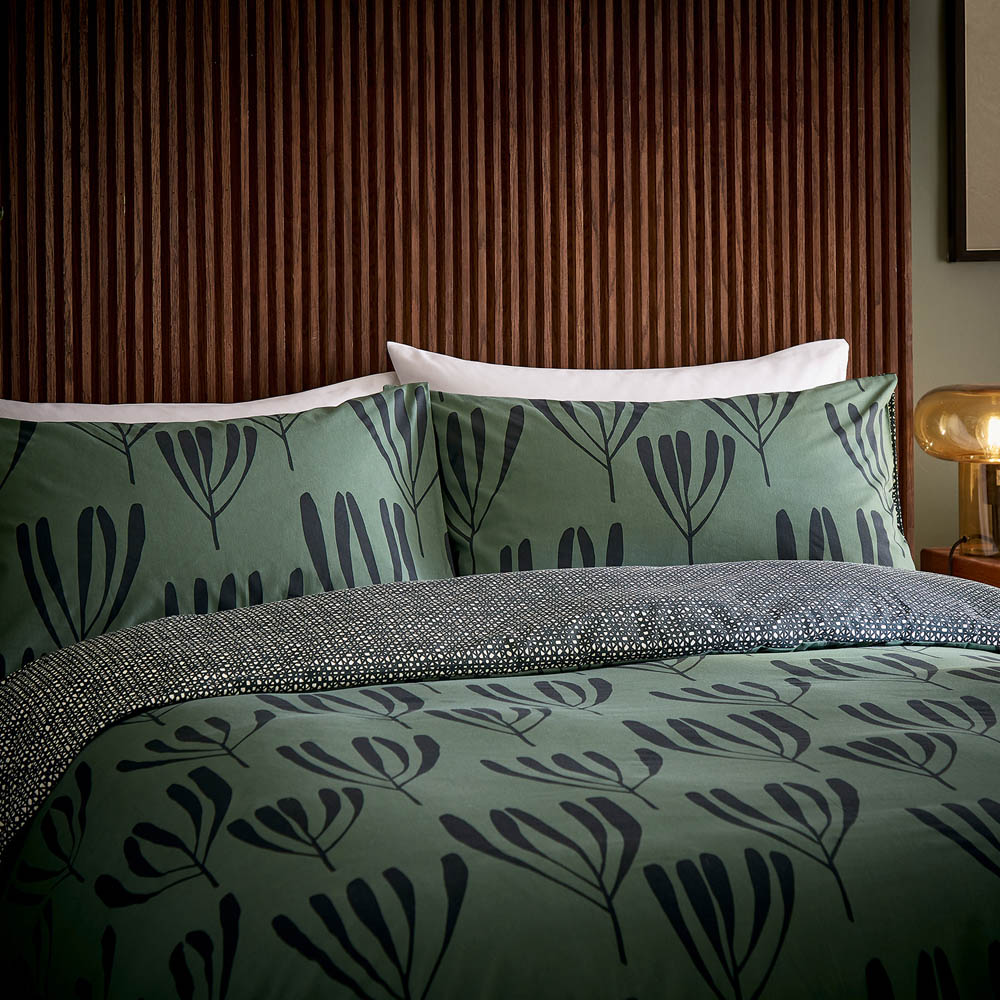 Helena Springfield Calla Single Green Duvet Set Image 6