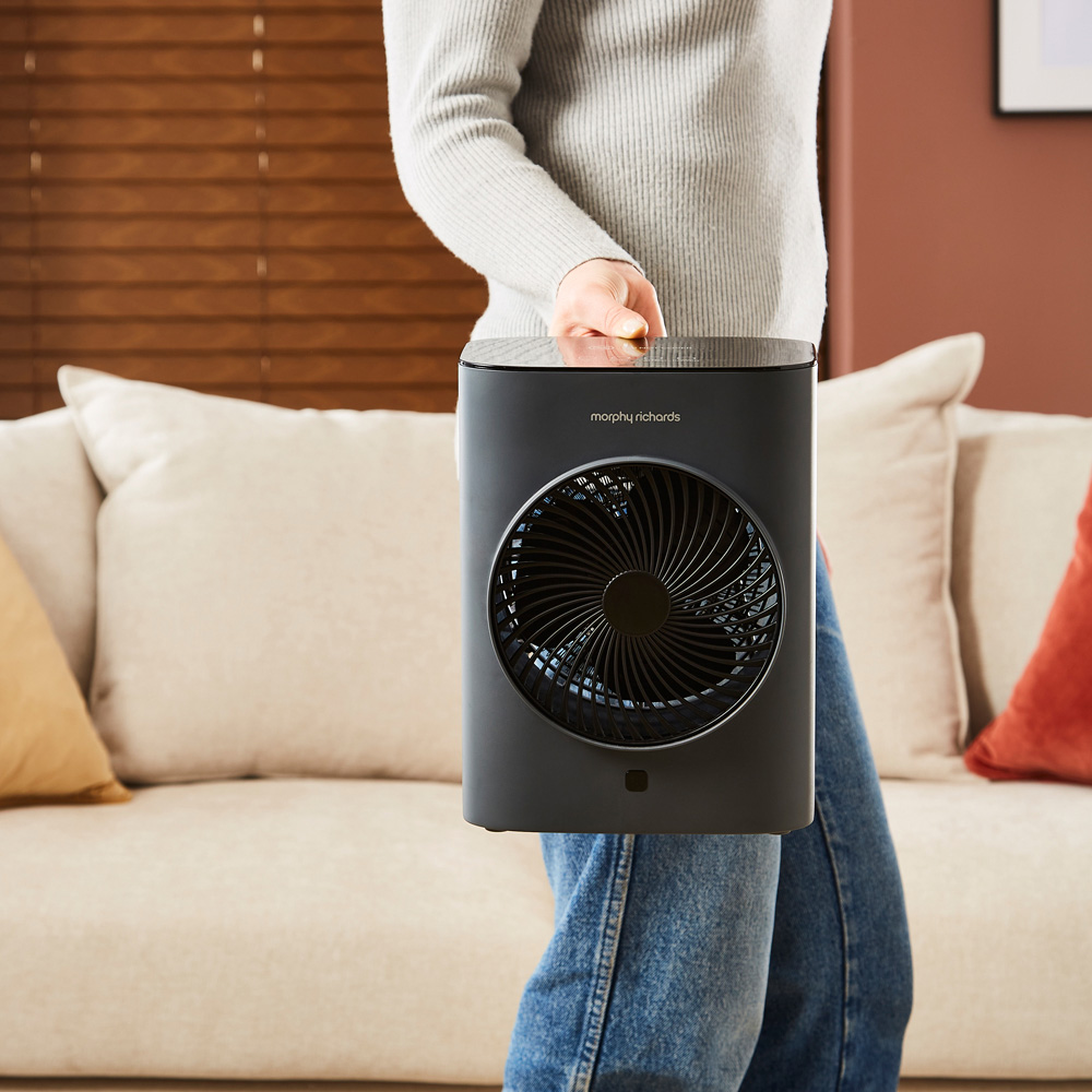 Morphy Richards Grey Upright Fan Heater 2000W Image 9