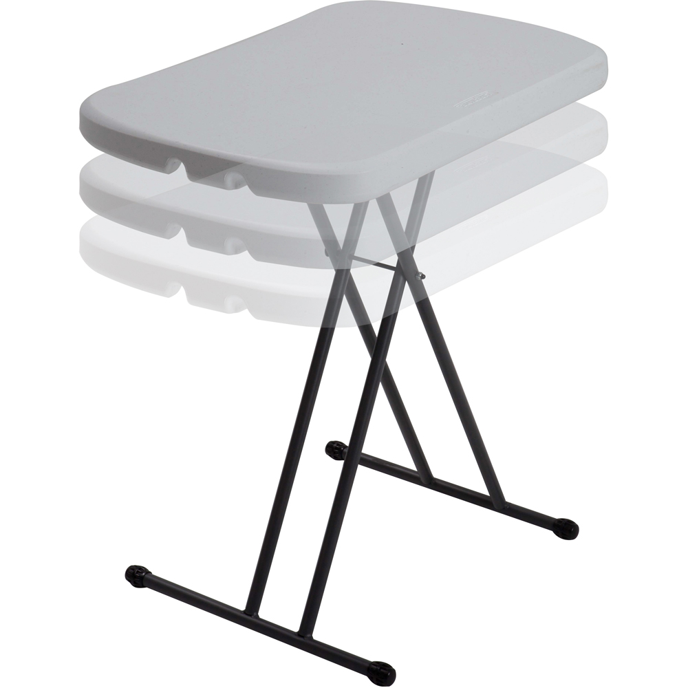 Lifetime Products Foldable Personal Table White Image 4
