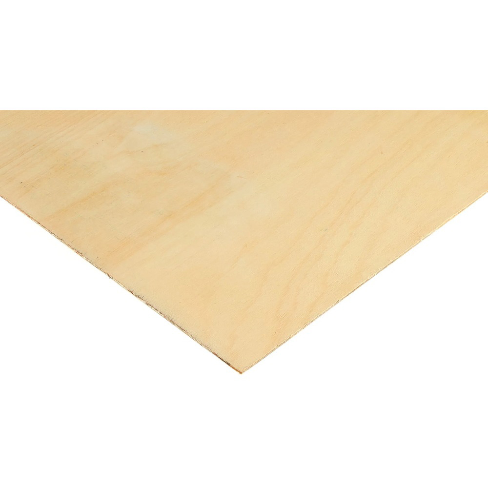 Non-Structural Hardwood Plywood Sheet 2440 x 1220 x 3.6mm 12 Pack Image 2