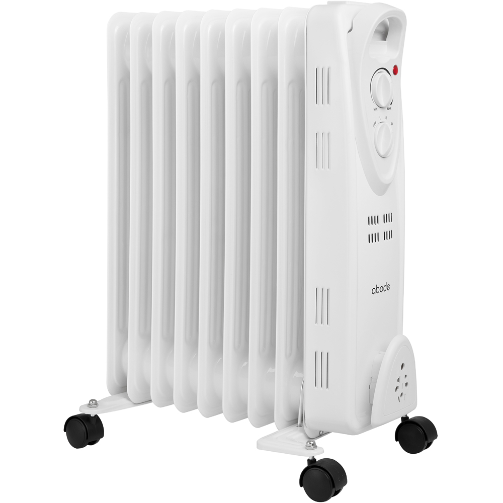Abode AOFR9003 White 9 Fin 2kW Oil Filled Radiator Image 2