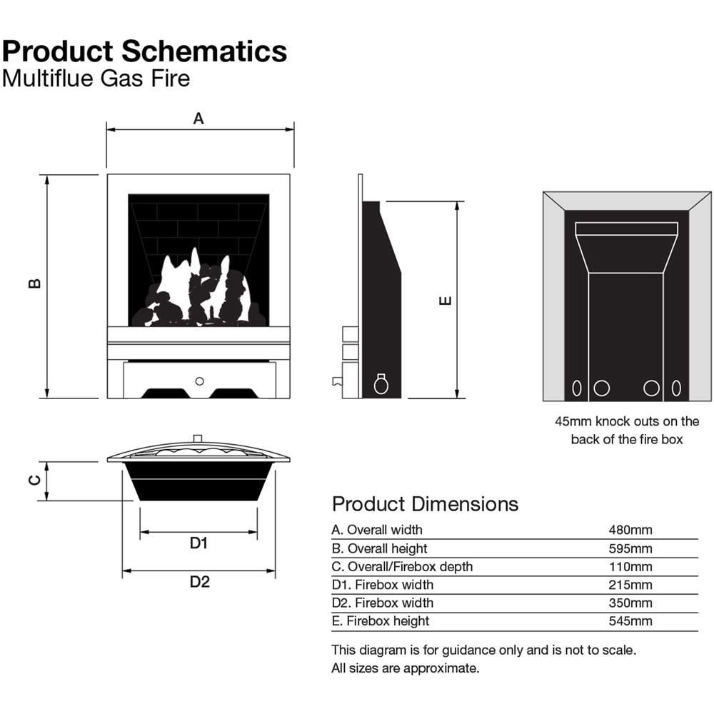Focal Point Soho Fingerslide Full Depth Gas Fire Image 6