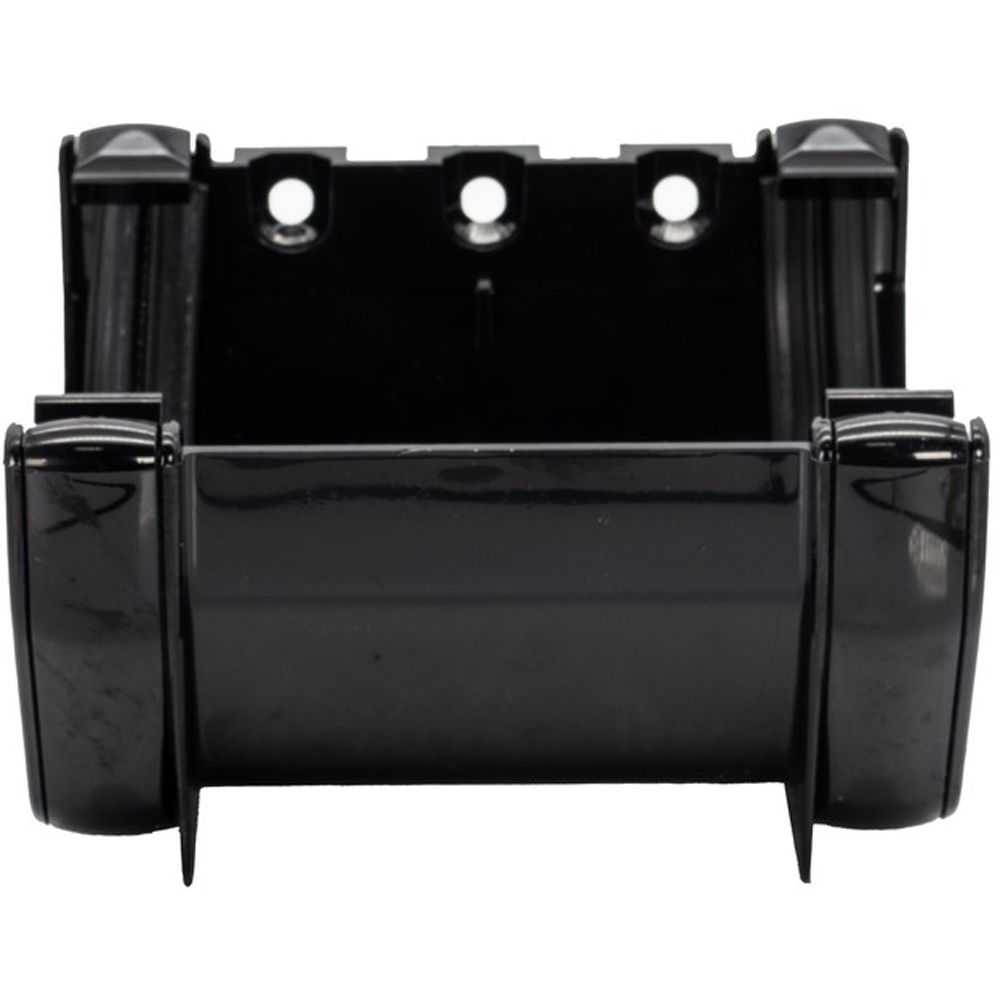 FloPlast Square Gutter Union Bracket Black 114mm Image 2