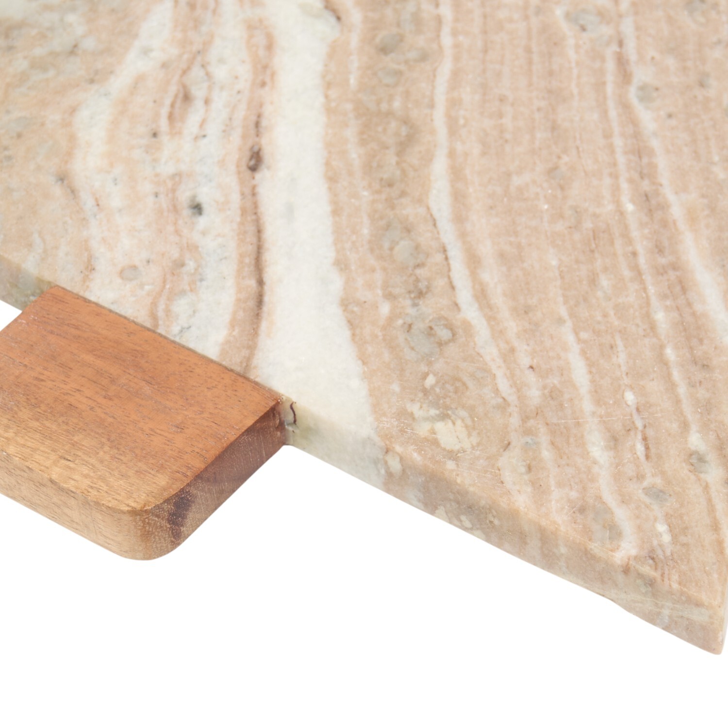 Marble and Wood Christmas Tree Board Image 5