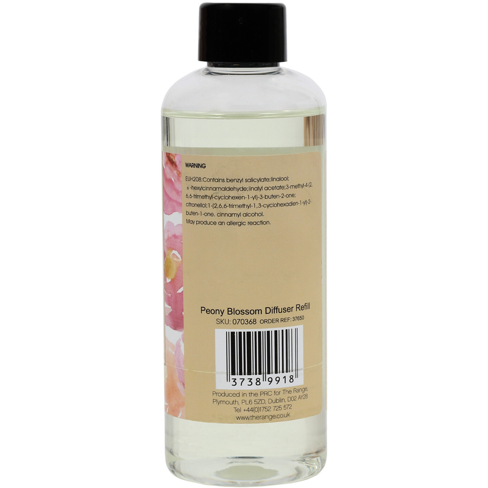 True Aroma Peony Blossom Reed Diffuser Refill 200ml Image 2