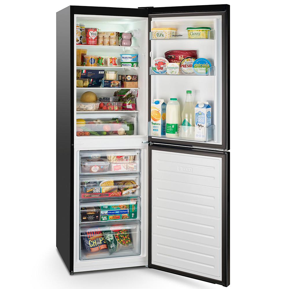 Montpellier MLF1770EK Black Low Frost 307L Fridge Freezer Image 4