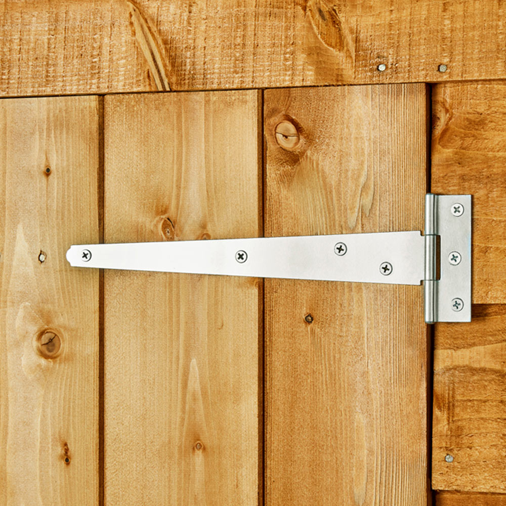 Power 16 x 4ft Overlap Pent Double Door Shed Image 6