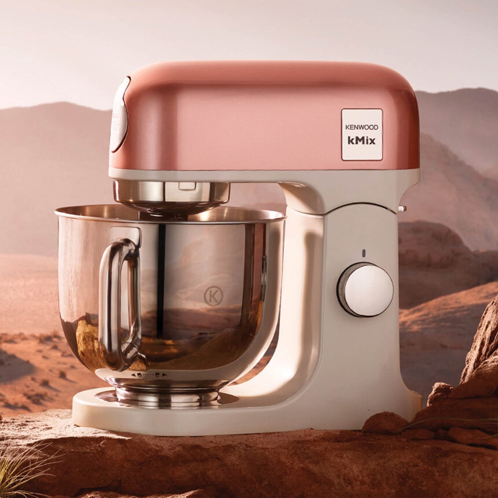 Kenwood KW7603 Pink Apricot kMix 5L Stand Mixer Image 4