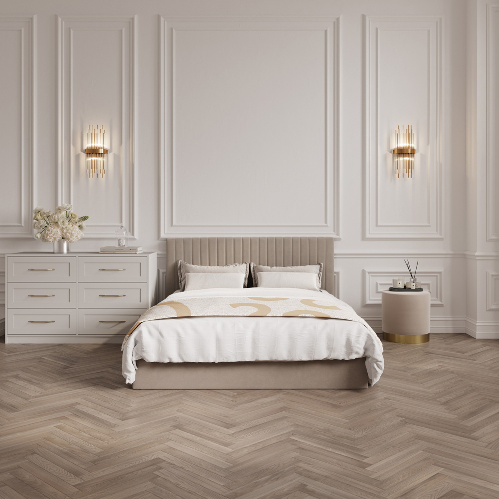 LPD Home Berlin Beige Super King Size Ottoman Bed Image 7