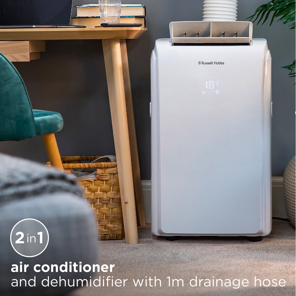 Russell Hobbs RHPAC11001 11000 BTU 2 in 1 Portable Air Conditioner and Dehumidifier Image 5