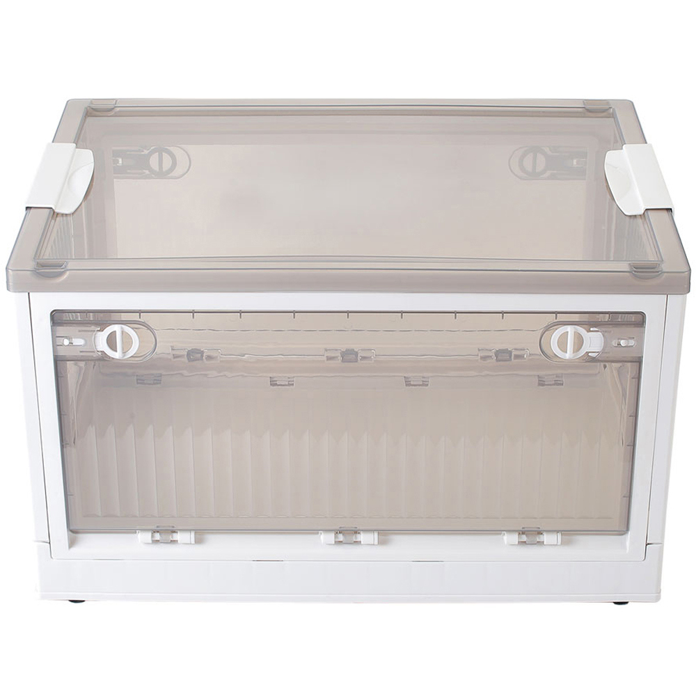 Living and Home Transparent Foldable Storage Box Image 3