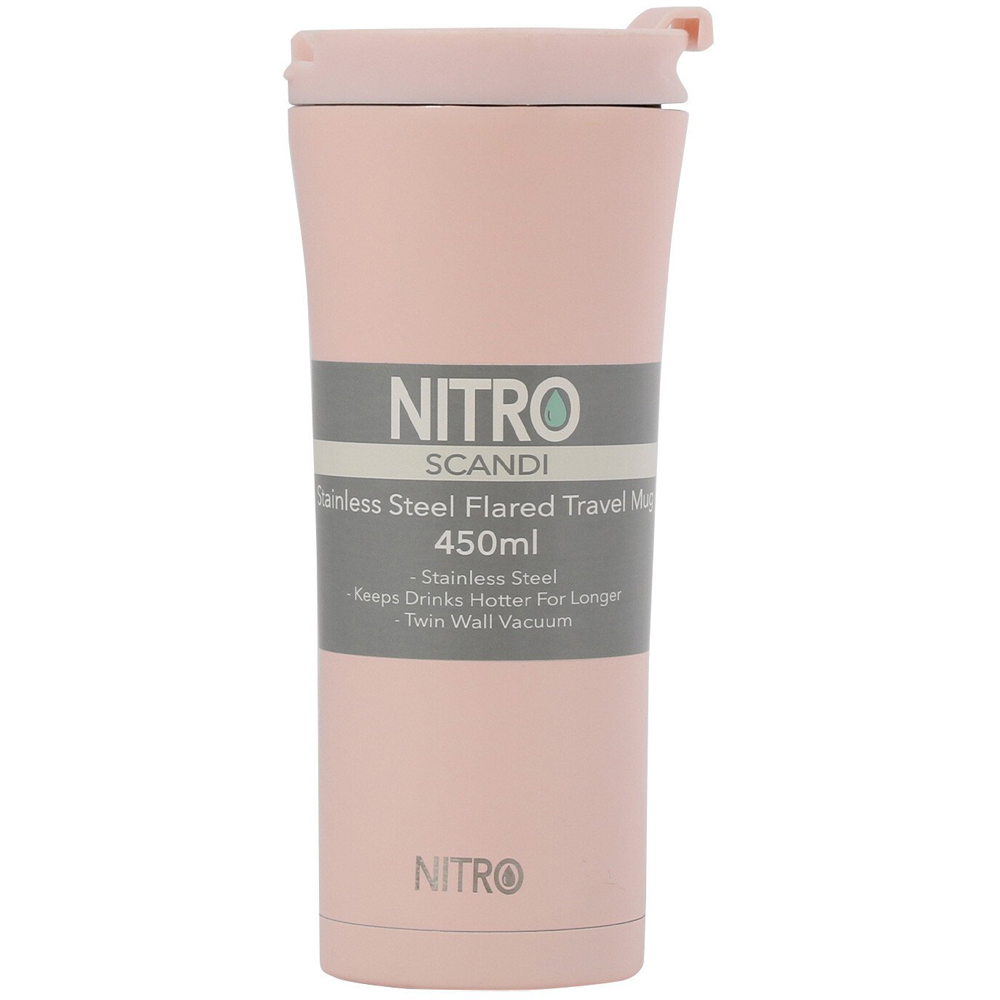 Nitro Scandi Flared Stainless Steel Travel Mug Image 2