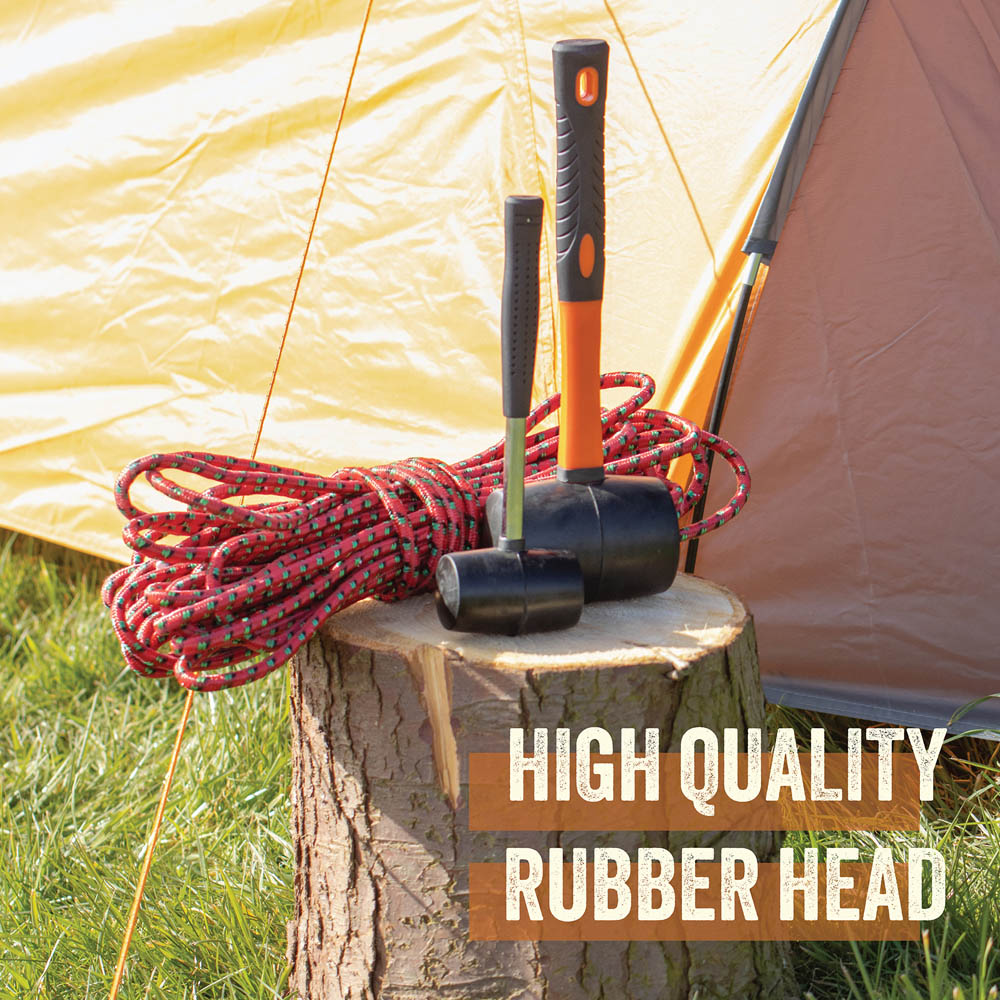 Milestone Camping Rubber Mallet 907g Image 7