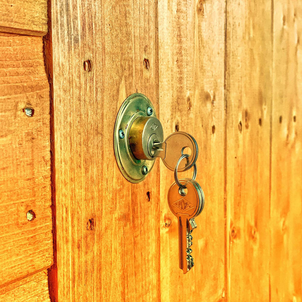 Power Sheds 8 x 4ft Double Door Apex Security Shed Image 4