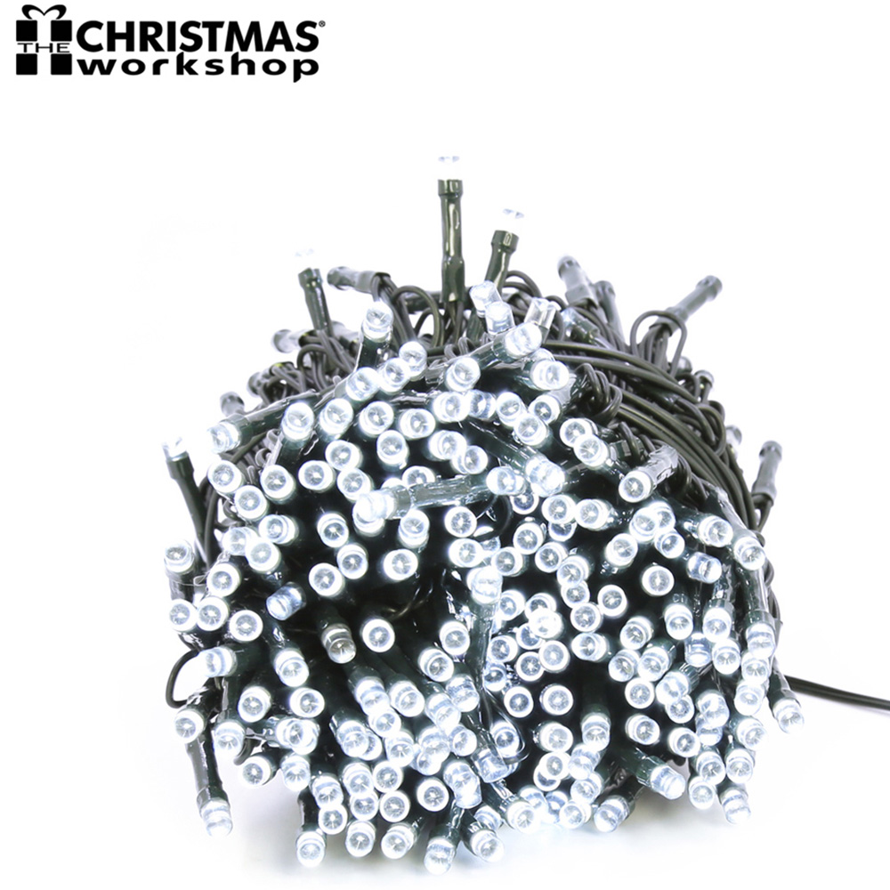 The Christmas Workshop 400 White LED String Light Image 2