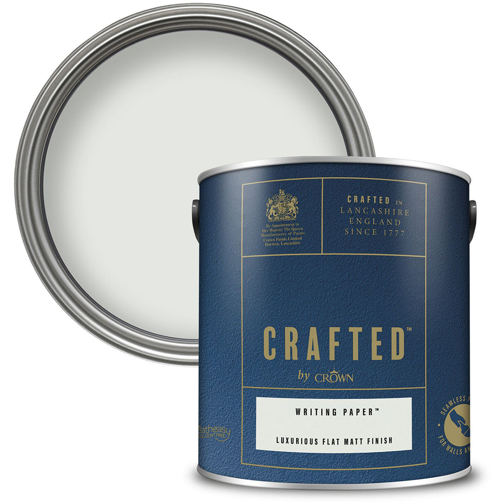 Crafted Flat Matt Paint 2.5L - Writing Paper Image 1