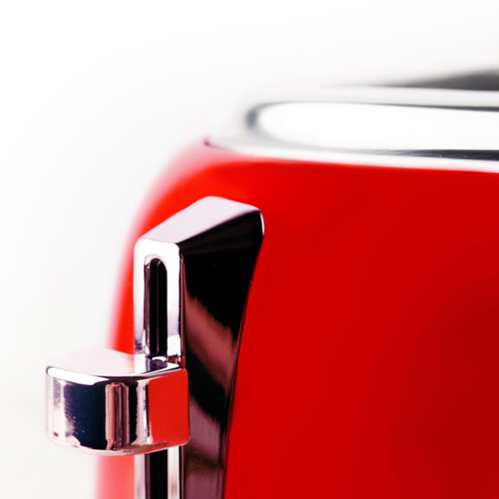Haden Red Jersey 4 Slice Toaster Image 4
