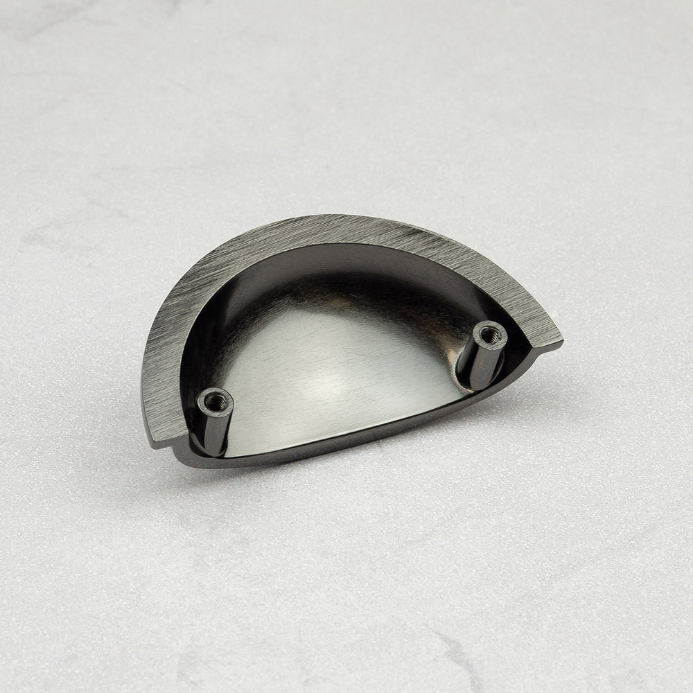 Handle & Home Black Nickel Cup Handle 64mm Image 4