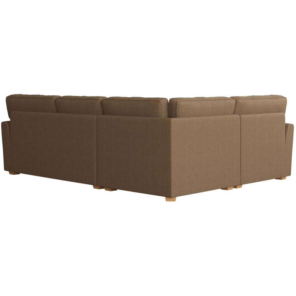 Wendleberry 3 Seater Venice Nutmeg Fixed Back Left Hand Corner Sofa Image 4