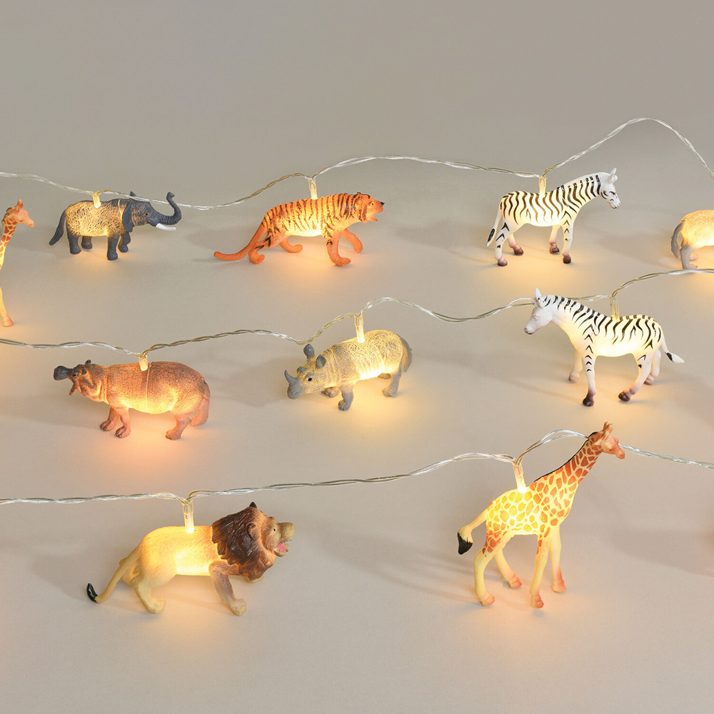 Safari Kids 15 LED String Light Image 6