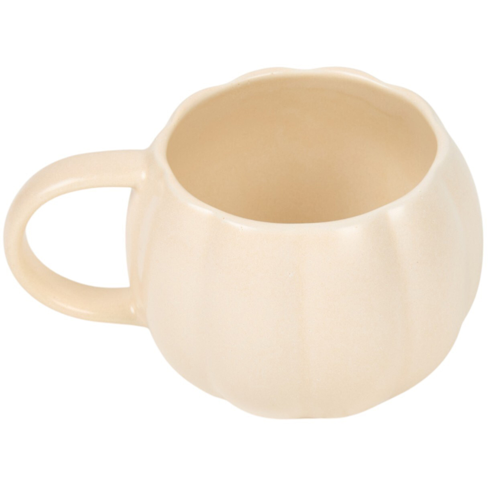 Reactive Glazed Pumpkin Mug Image 9