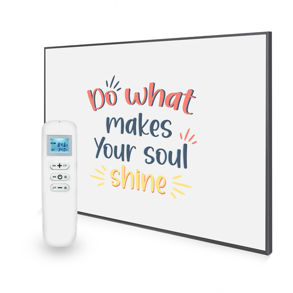 Mirrorstone Nexus Do What Makes Your Soul Shine Wi-Fi Infrared Heating Panel 1200W 995 x 1195mm  Image 3