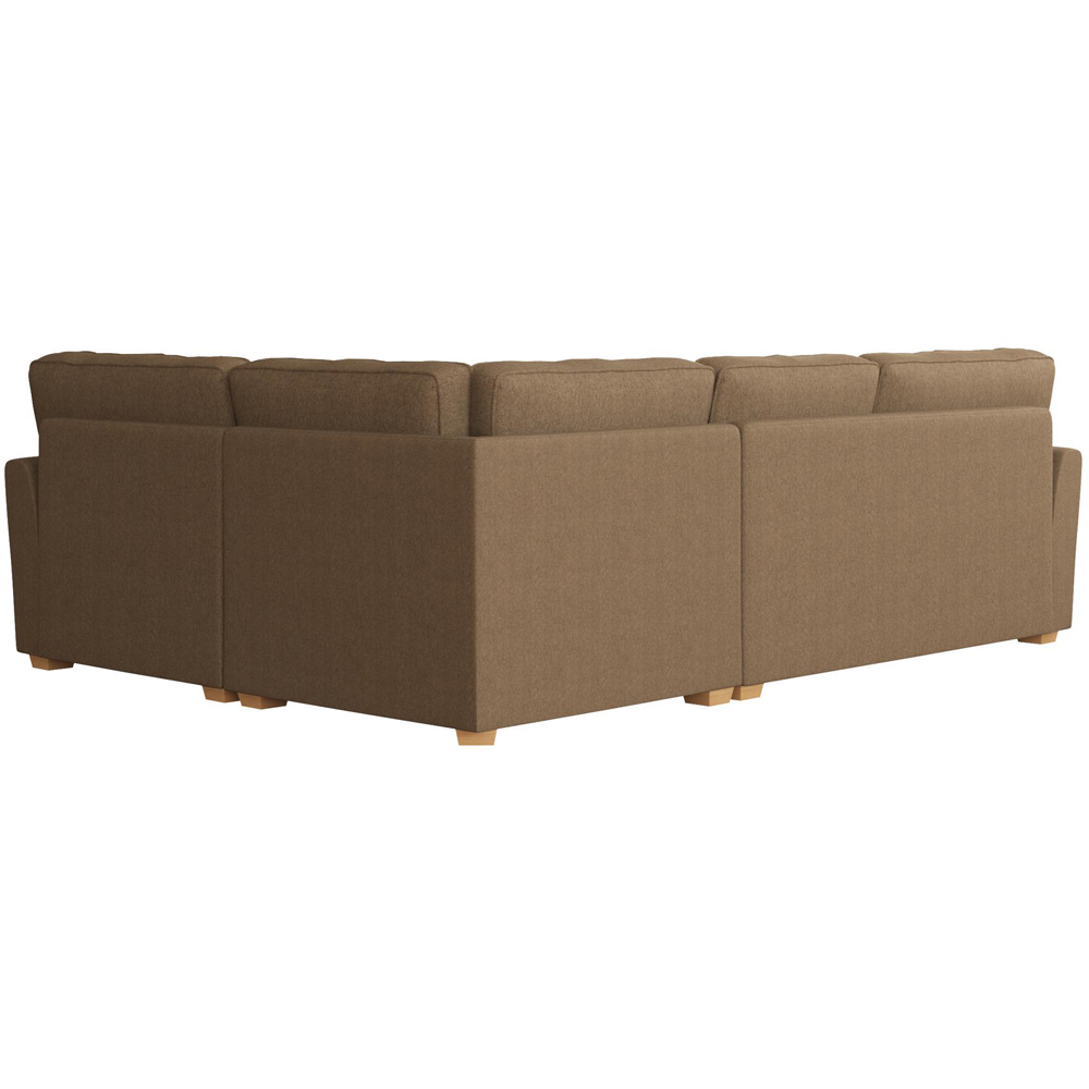 Wendleberry 3 Seater Venice Nutmeg Fixed Back Right Hand Corner Sofa Image 4