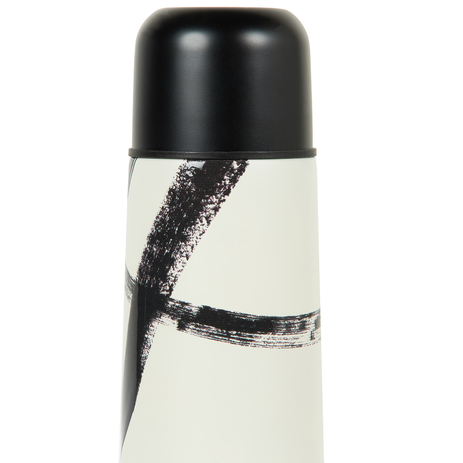 Inkwell Stainless Steel Bottle 500ml - Ivory and Black Image 5