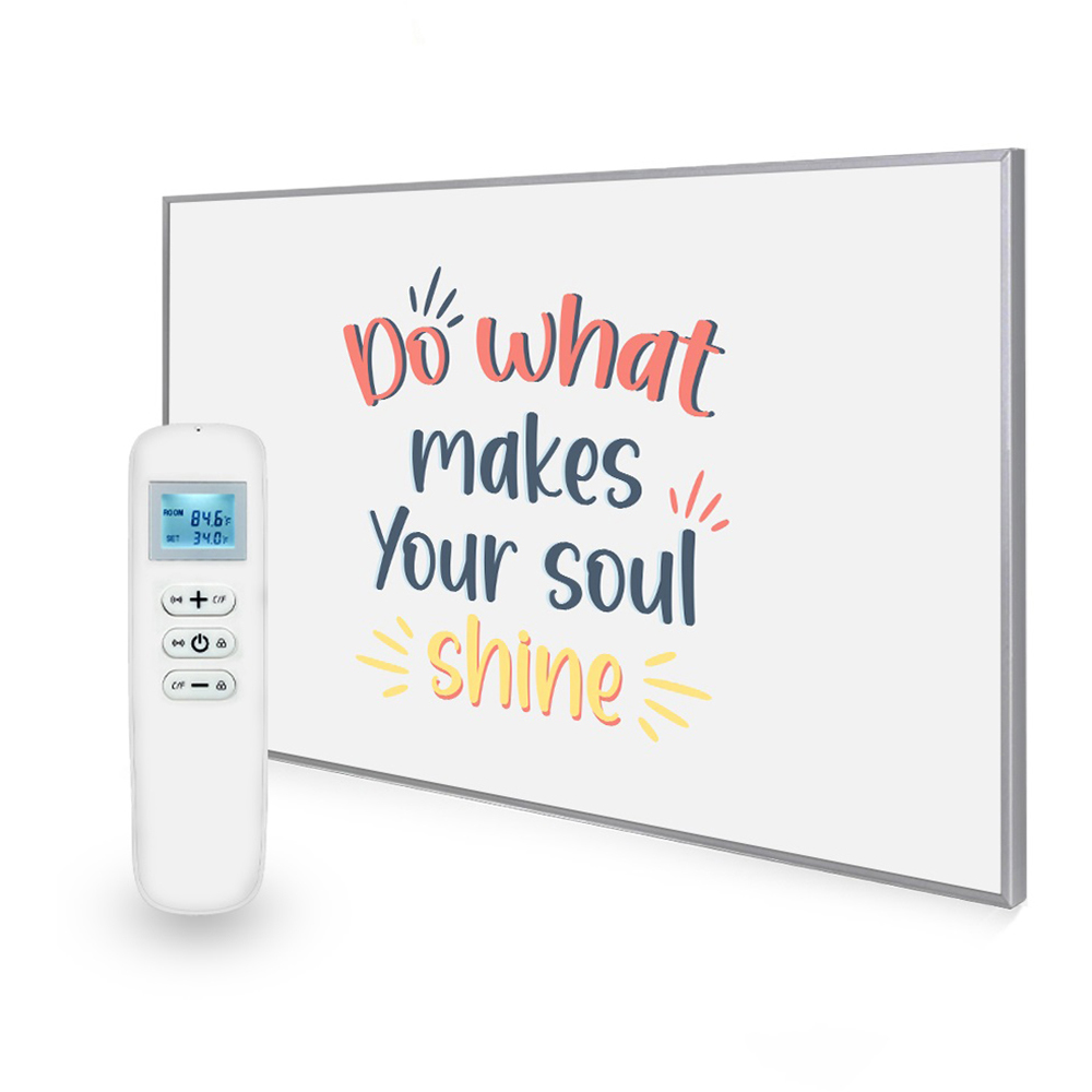 Mirrorstone Nexus Do What Makes Your Soul Shine Wi-Fi Infrared Heating Panel 900W 795 x 1195mm Image 2