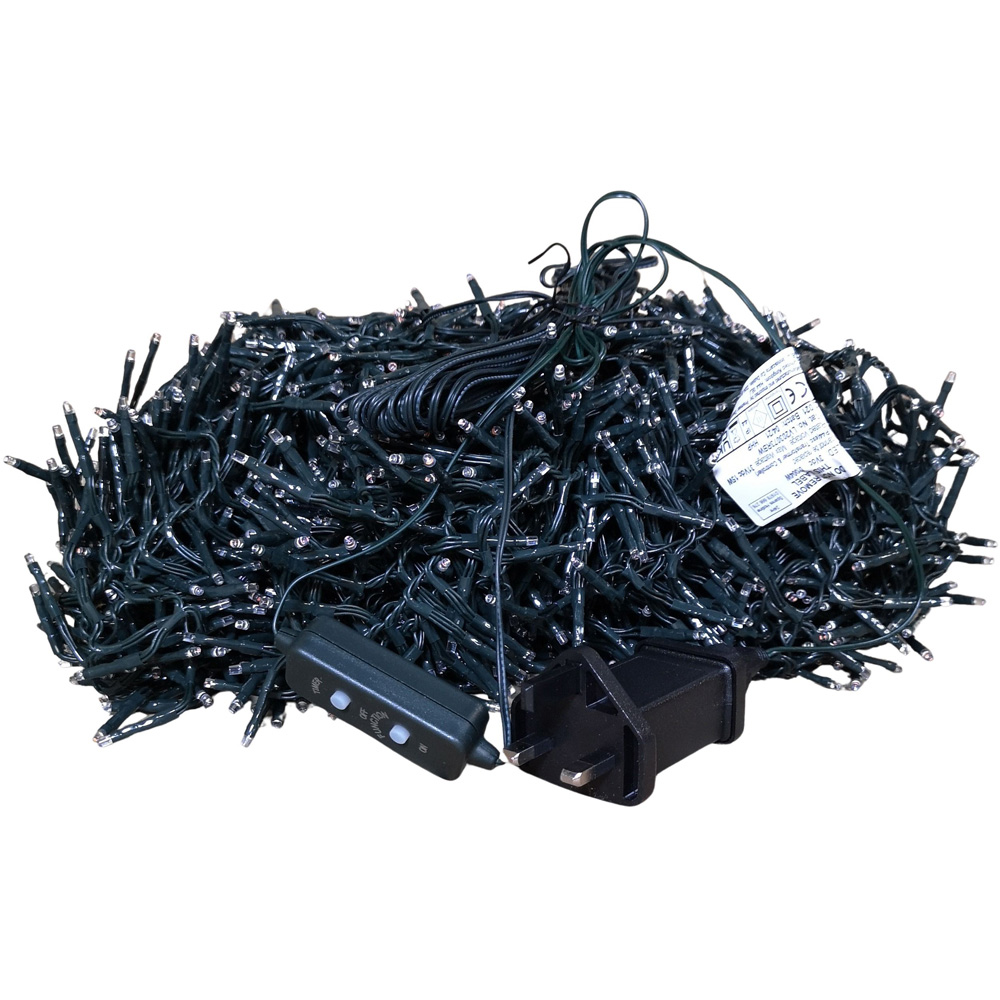 Premier ClusterBrights 3000 Red and Vintage Gold LED Green Cluster Light 37.2m Image 2