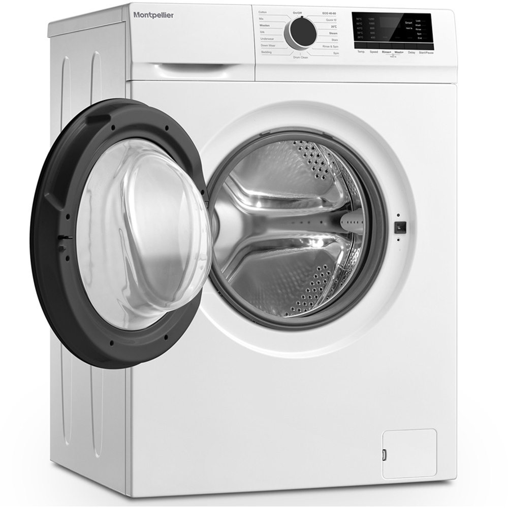 Montpellier MWM714W 7kg White Wide Washing Machine Image 4