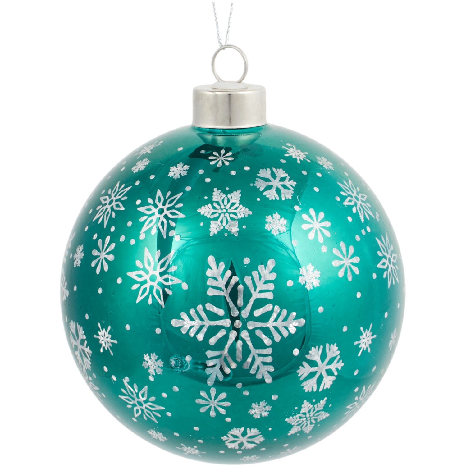 Shiny Snowflake Bauble Image 2