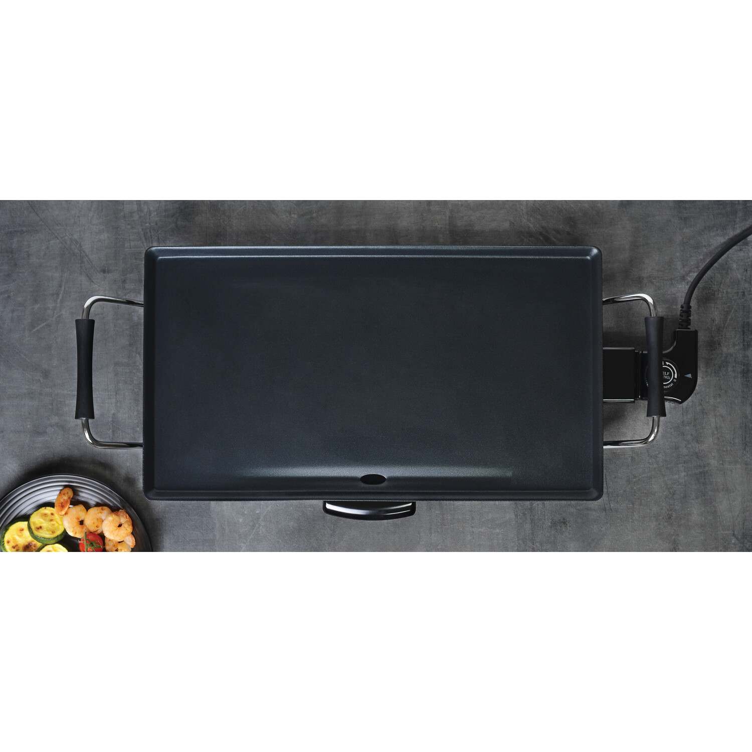 Black Electric Grill Image 3