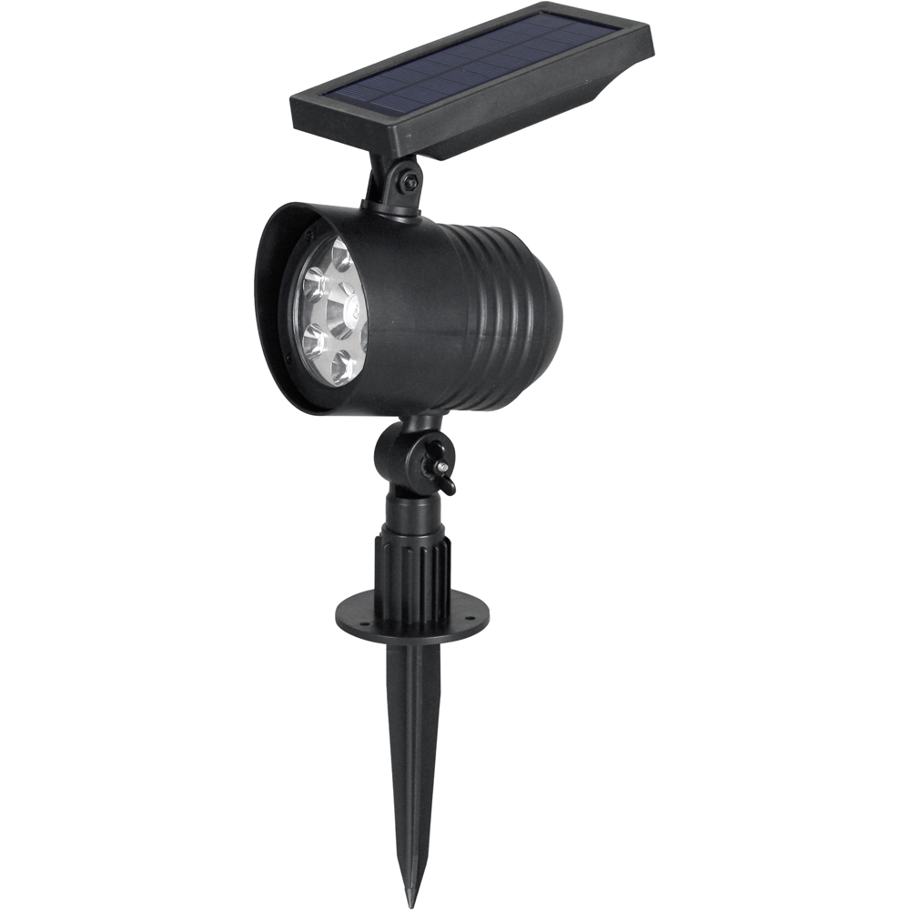 Luxform Lupus Solar Powered Intelligent LED 50 Lumen Spotlight Image 1