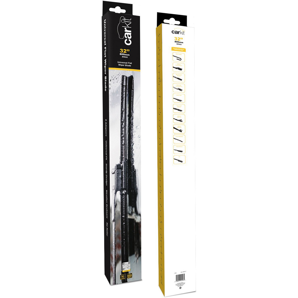 Carkit Universal Fit Flat Wiper Blade - 32in Image