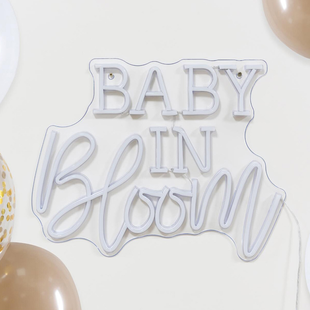 Baby In Bloom LED Neon Sign Image 2