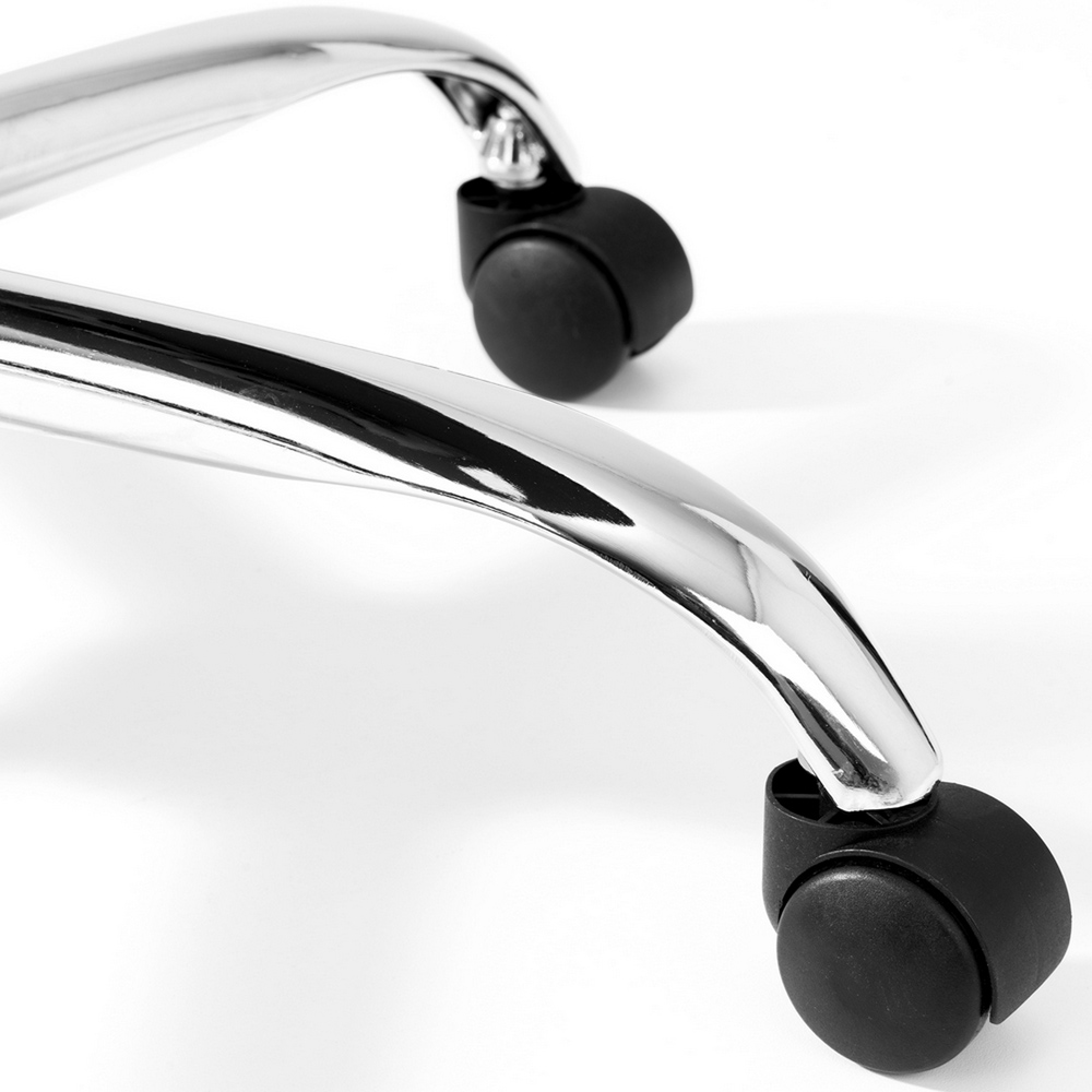 Julian Bowen Imola Black Mesh Swivel Office Chair Image 7