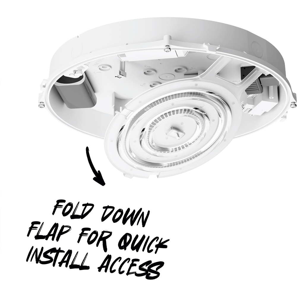 TCP Emergency Bulkhead Wall and Ceiling Light Image 7