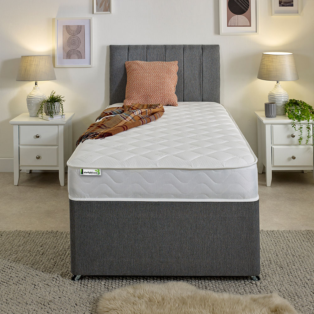 Starlight Beds Wellington Single Memory Foam and Open Coil Spring Mattress Image 4