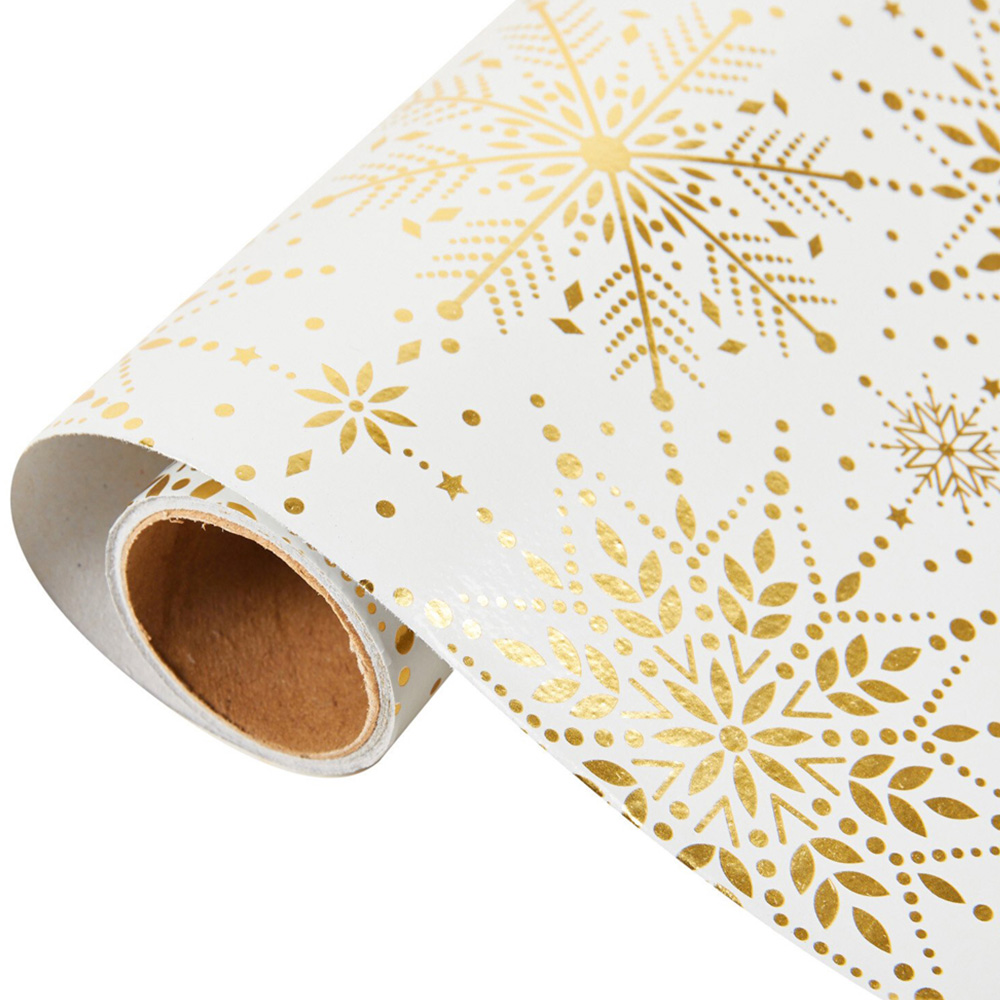 Navy Gold Tree or Snowflake Wrap - Navy or Gold Image 6