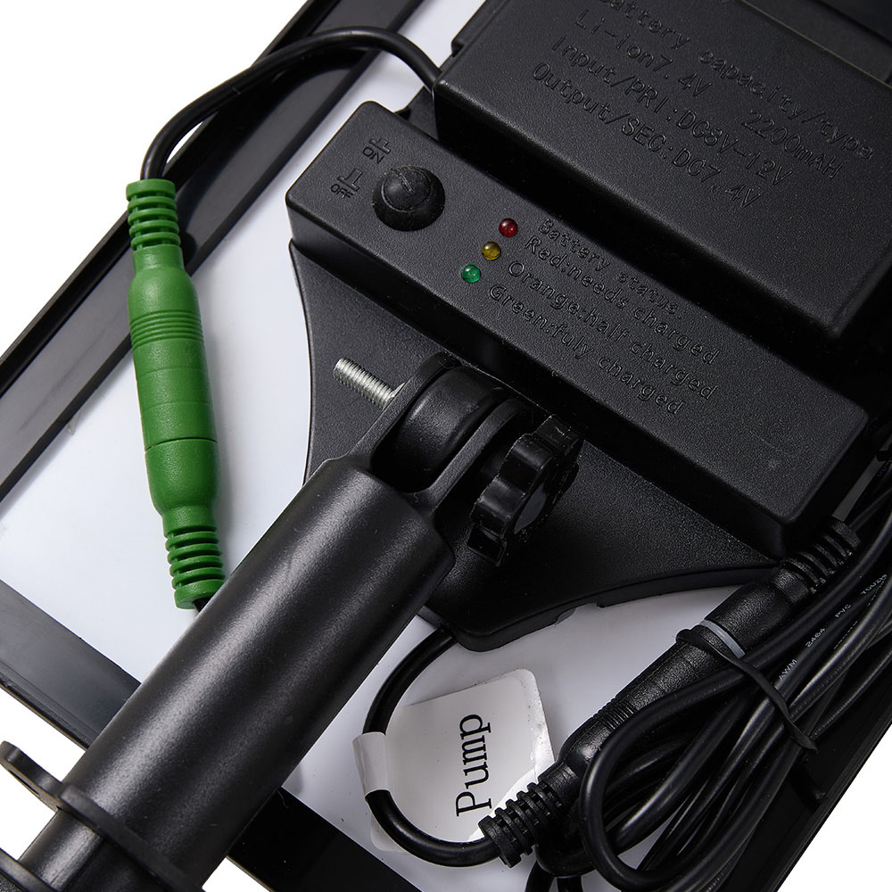 Living and Home 3 Tier Solar Powered LED Light Water Fountain Image 6