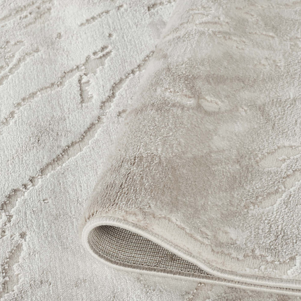 Desire Rugs Novu Valley Beige Modern Abstract Metallic Sheen Rug 120 x 170cm Image 4