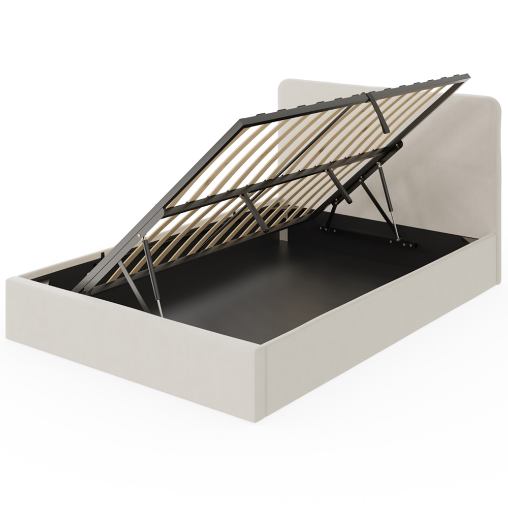 GFW Chiswick King Size Natural Ottoman Bed Image 3