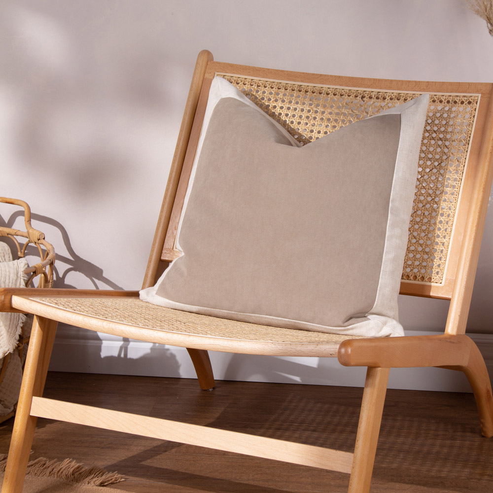 Yard Auden Doe Linen Velvet Cushion Image 2