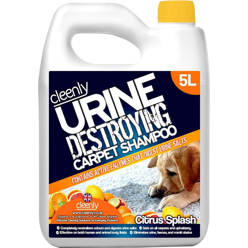 Cleenly Urine Destroying Carpet Shampoo 5L Image 1