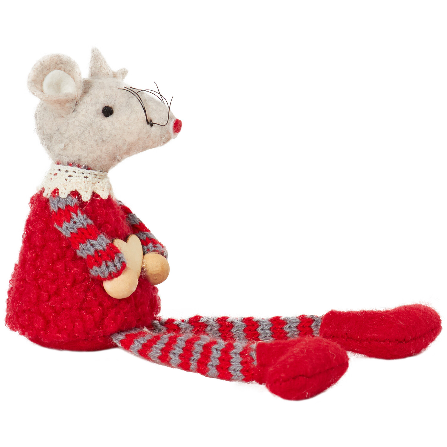 Hanging Heart Mouse Christmas Decoration Image 9