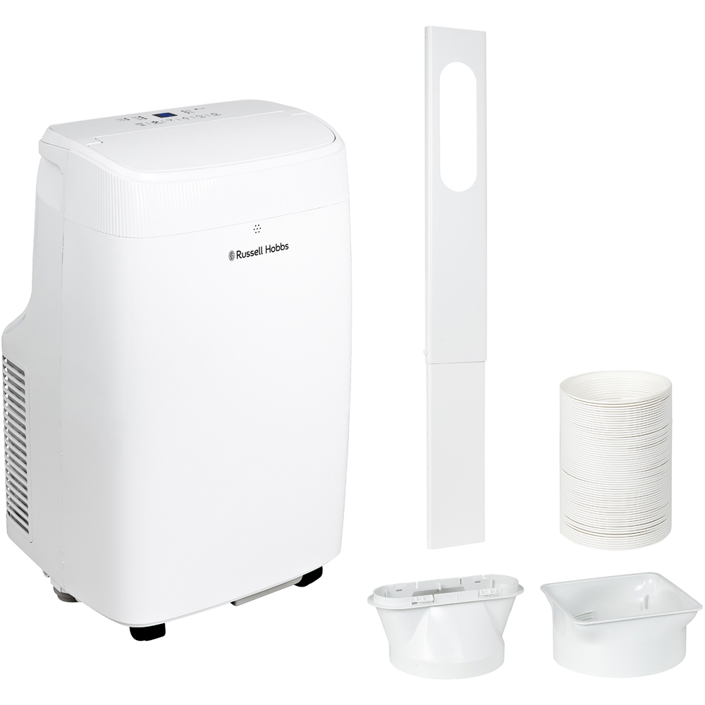 Russell Hobbs White 9000BTU Portable Air Conditioner with Dehumidifier Image 4