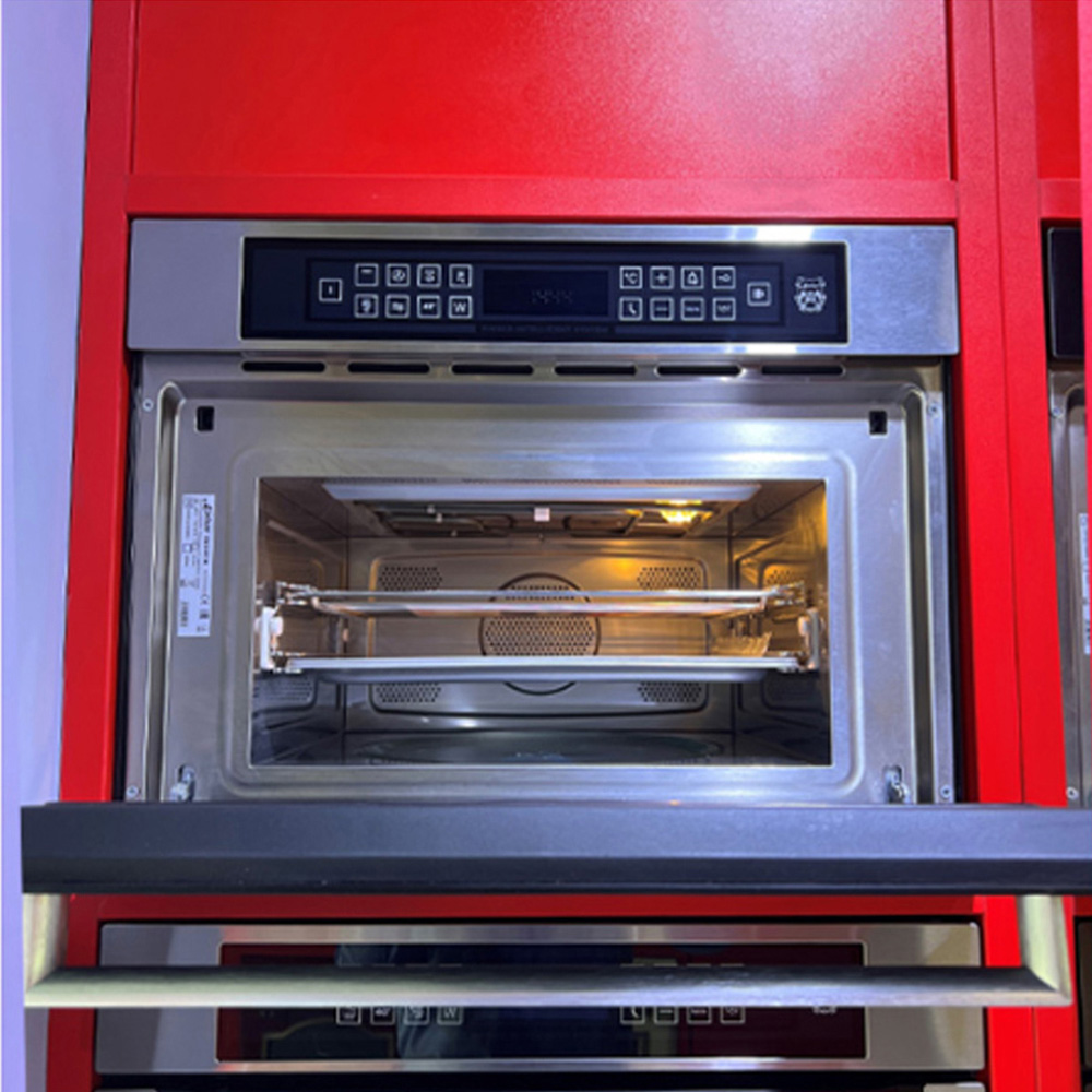 Kaiser Grand Chef Stainless Steel Compact Electric Oven with Microwave Function Image 2