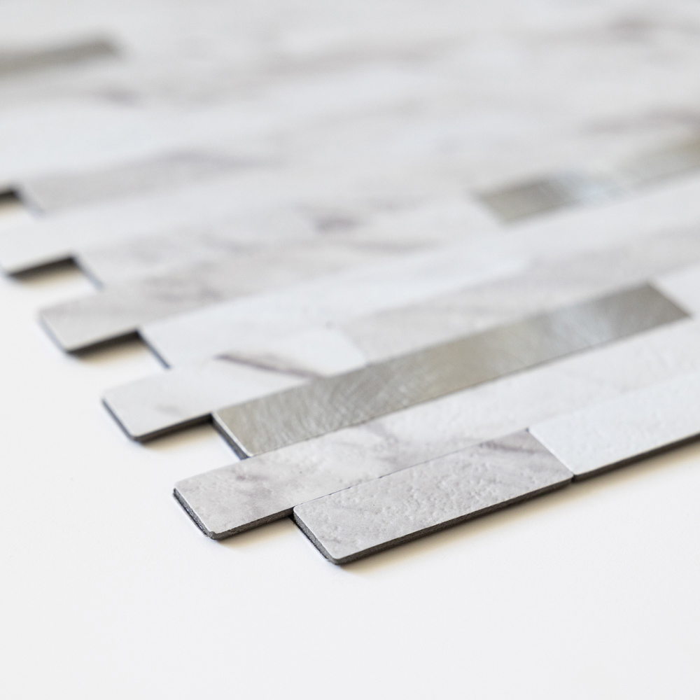 d-c-fix Metal and Marble Self Adhesive Premium Wall Tile 292 x 297mm 10 Pack Image 2